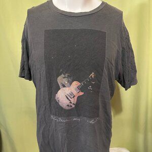 Volcom Gary Copeland Men's Dark Gray T Shirt Size Large Rock Music Guitar